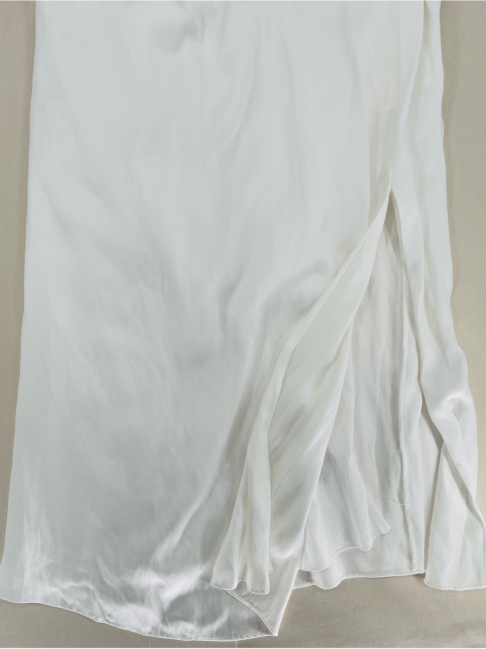 Reiss Ivory One-Shoulder Gown with Sculpted Bow - Picture 15 of 15